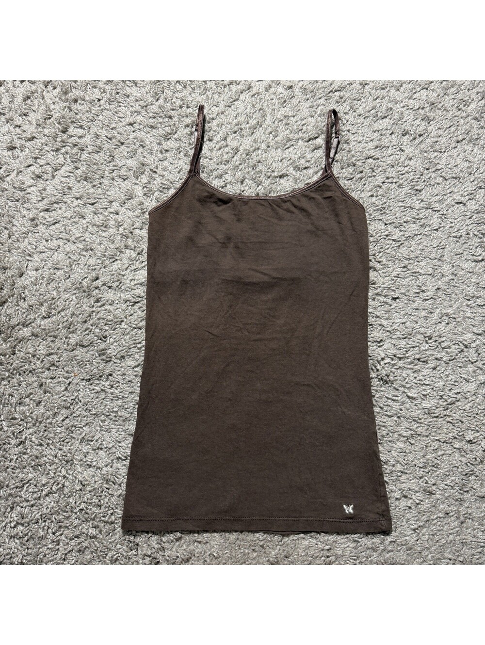 Vintage Y2K Aeropostale Camisole Top Shelf Bra Women’s Small Brown Bella Swan